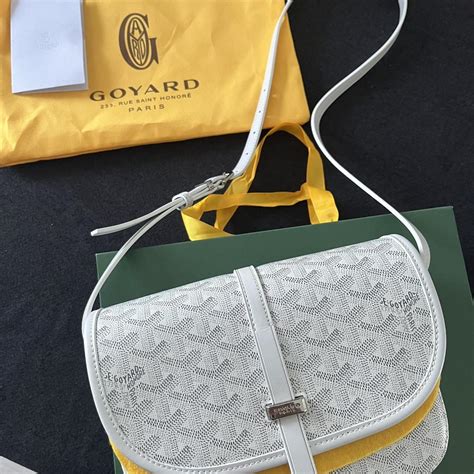 sacoche goyard homme blanche|maison Goyard sac.